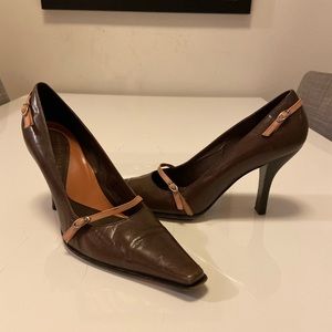 Chocolate Brown Kenneth Cole 4” Heels
